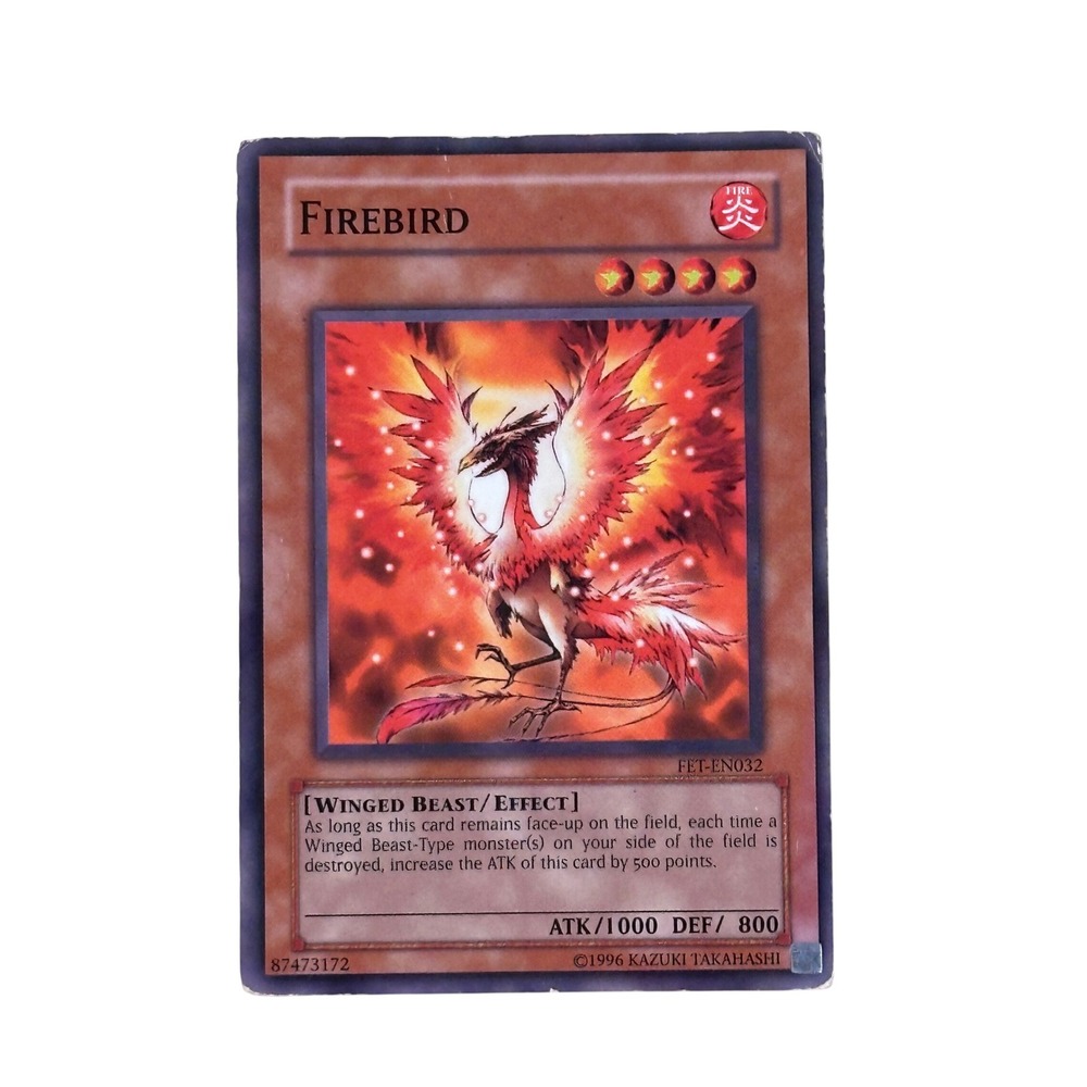 Yu-Gi-Oh! Trading Card Firebird FET-EN032 Flaming Eternity Common‎ Unlimited